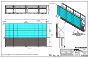 Pepsi Conference Room Screen blueprint
