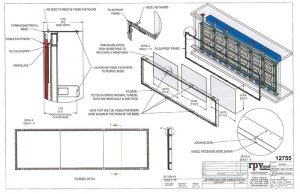 Leyard Multi Zone LED Touch Wall blueprint