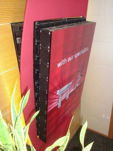 Christie Lobby Tilted Screen