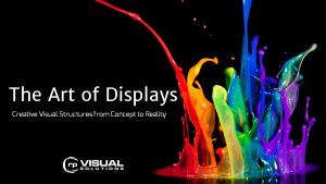 Art of Displays - rp Visuals flyer