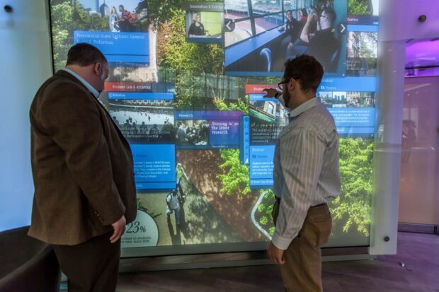 Interactive Touch Bezel