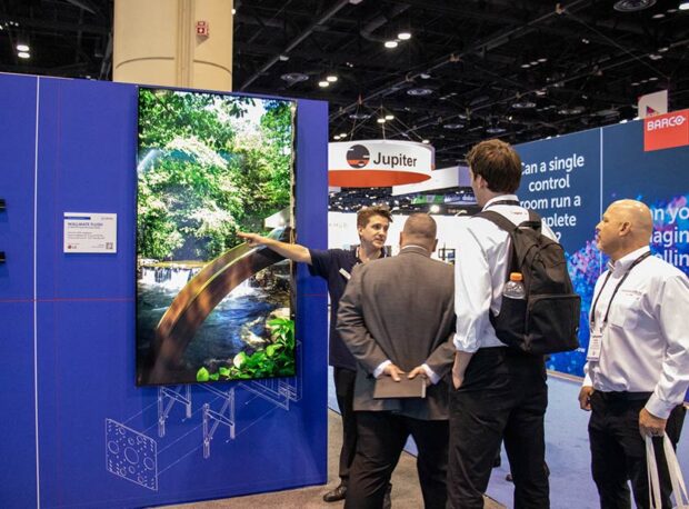 Solves for ADA compliance. Supports displays 65