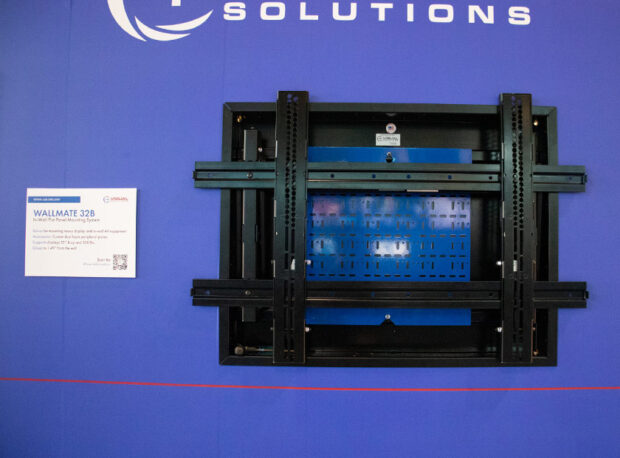 Solves for mounting heavy display and In-Wall AV equipment. Custom dual layer peripheral plates. Supports displays 55