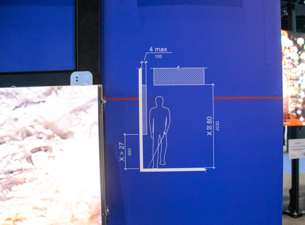 ADA illustration for the LED wall